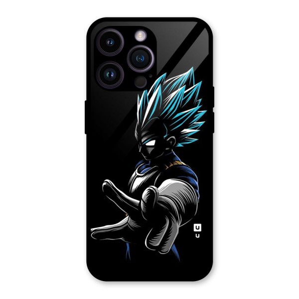 Vegeta Super Saiyan Glass Back Case for iPhone 14 Pro Max