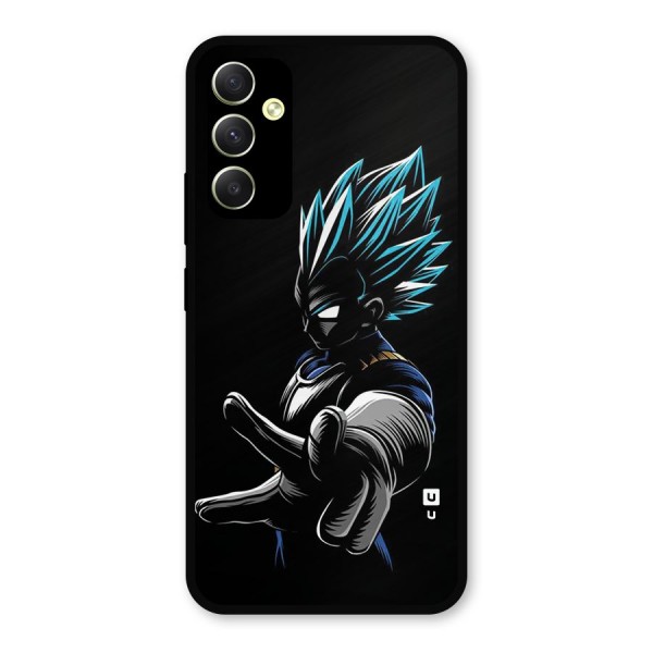 Vegeta Super Saiyan Metal Back Case for Galaxy A34