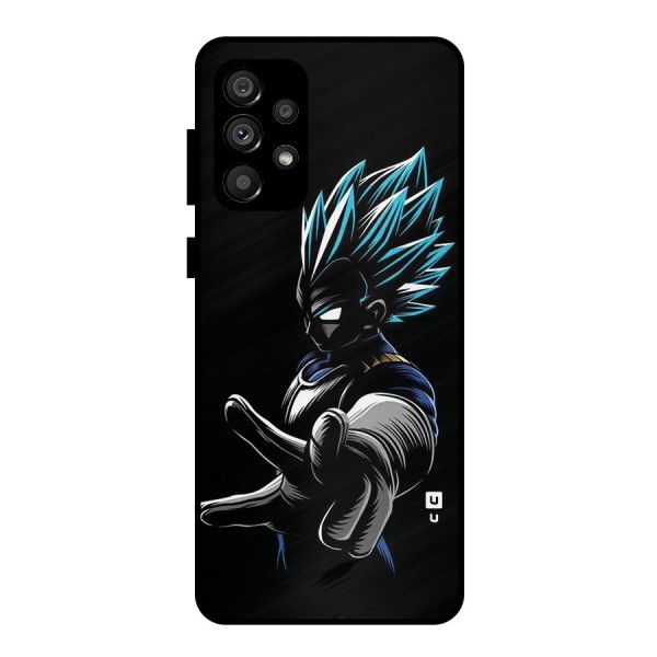 Vegeta Super Saiyan Metal Back Case for Galaxy A73 5G
