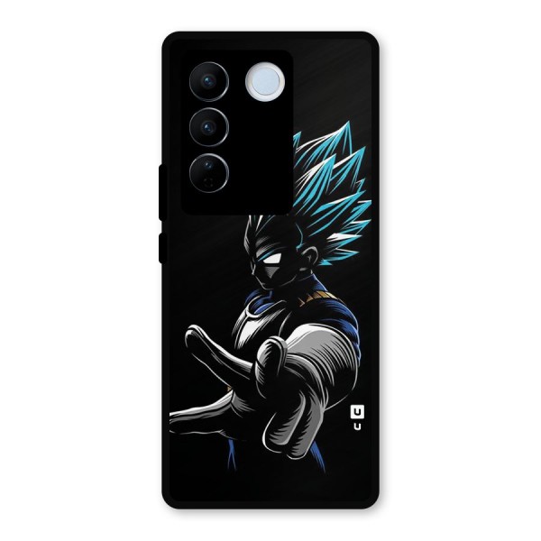 Vegeta Super Saiyan Metal Back Case for Vivo V27