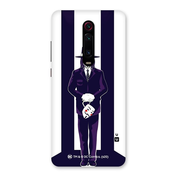 Vendetta Gentleman Holding Mask Illustration Back Case for Redmi K20 Pro