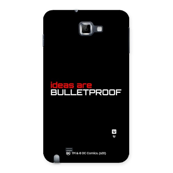 Vendetta Ideas are Bulletproof Back Case for Galaxy Note