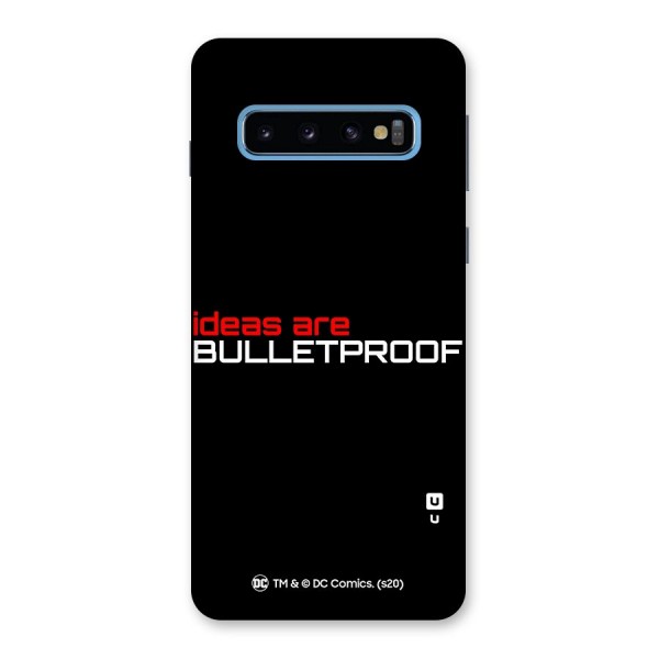 Vendetta Ideas are Bulletproof Back Case for Galaxy S10