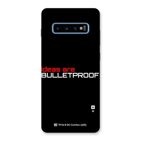Vendetta Ideas are Bulletproof Back Case for Galaxy S10 Plus