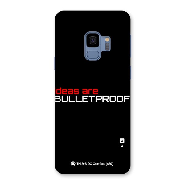 Vendetta Ideas are Bulletproof Back Case for Galaxy S9