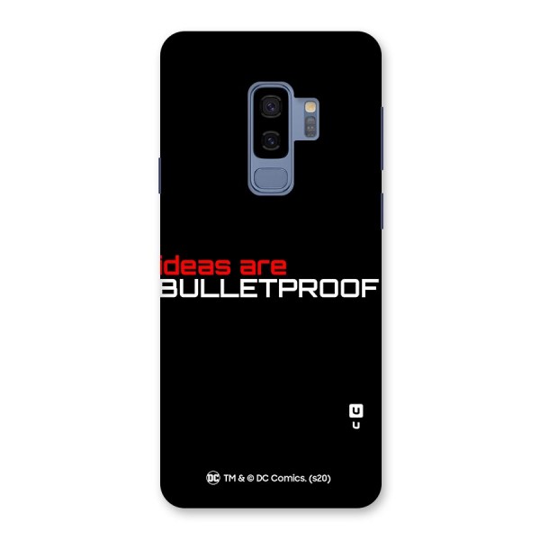 Vendetta Ideas are Bulletproof Back Case for Galaxy S9 Plus