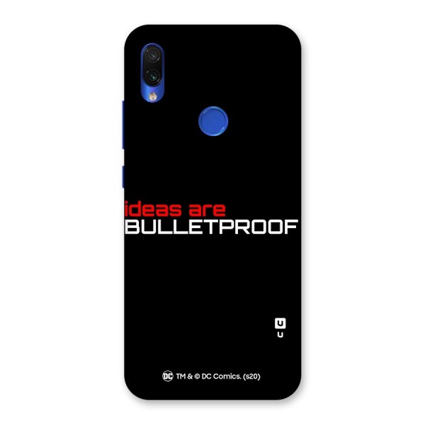 Vendetta Ideas are Bulletproof Back Case for Redmi Note 7S