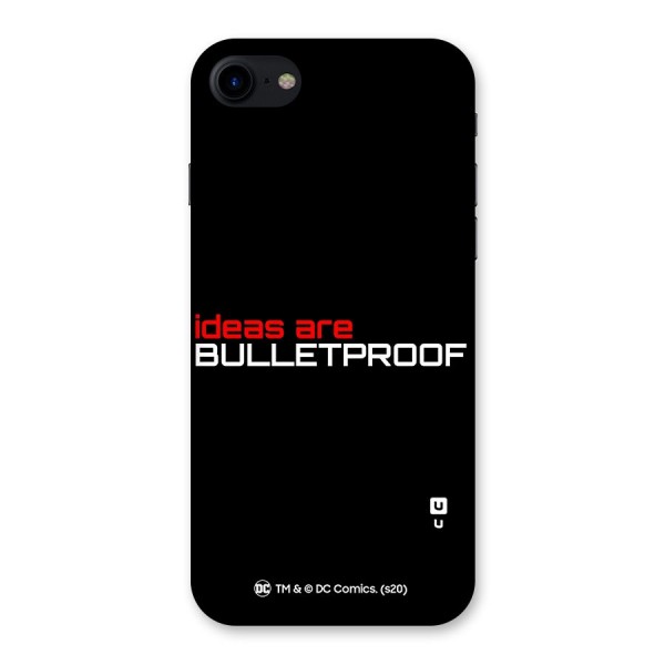 Vendetta Ideas are Bulletproof Back Case for iPhone SE 2020