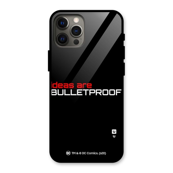 Vendetta Ideas are Bulletproof Glass Back Case for iPhone 12 Pro Max