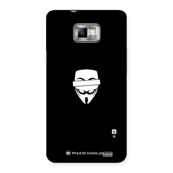 Vendetta Minimal Mask Back Case for Galaxy S2
