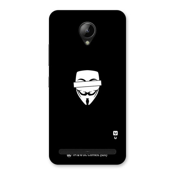Vendetta Minimal Mask Back Case for Lenovo C2