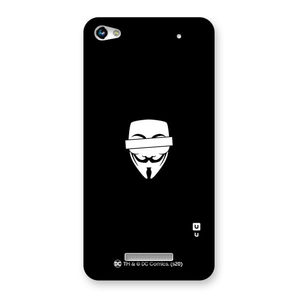 Vendetta Minimal Mask Back Case for Micromax Hue 2