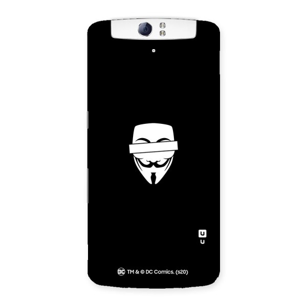 Vendetta Minimal Mask Back Case for Oppo N1