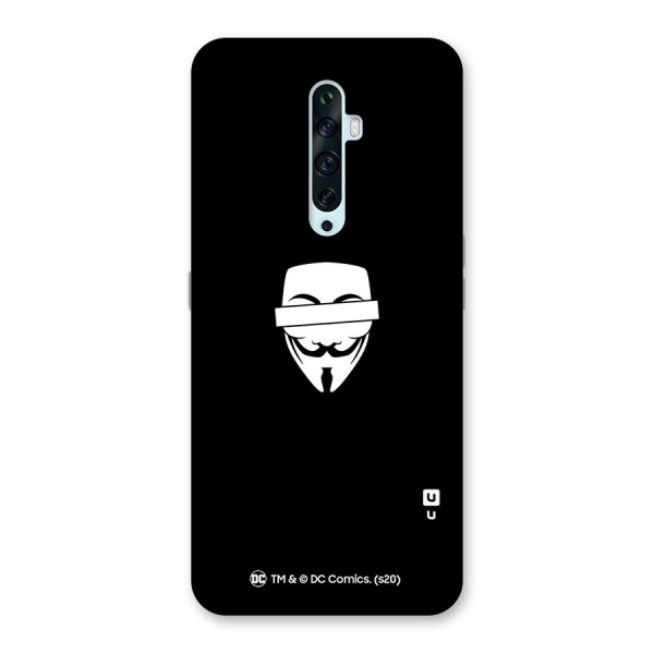 Vendetta Minimal Mask Back Case for Oppo Reno2 F