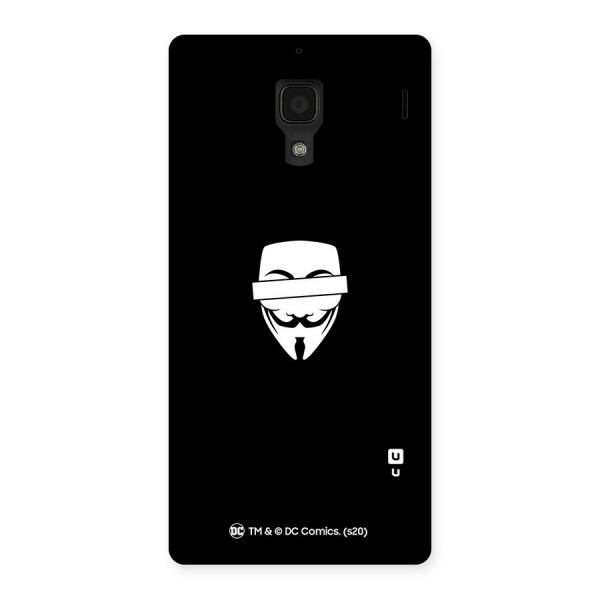 Vendetta Minimal Mask Back Case for Redmi 1S