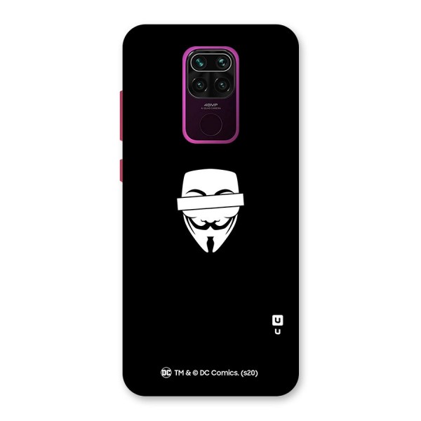 Vendetta Minimal Mask Back Case for Redmi Note 9
