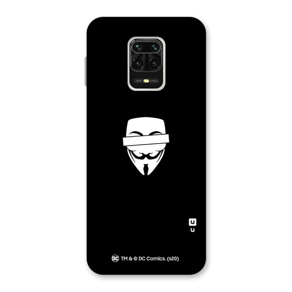 Vendetta Minimal Mask Back Case for Redmi Note 9 Pro Max