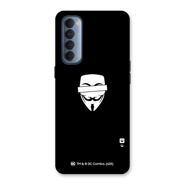 Vendetta Minimal Mask Back Case for Reno4 Pro