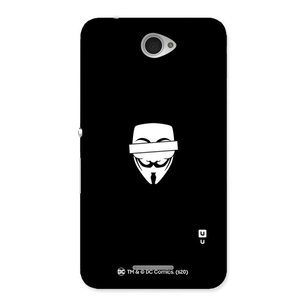 Vendetta Minimal Mask Back Case for Sony Xperia E4