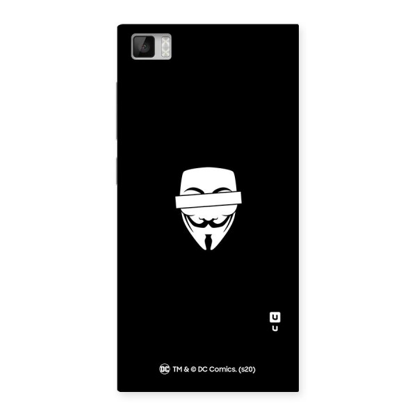 Vendetta Minimal Mask Back Case for Xiaomi Mi3