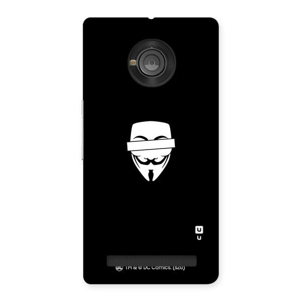 Vendetta Minimal Mask Back Case for Yu Yunique