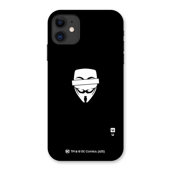 Vendetta Minimal Mask Back Case for iPhone 11