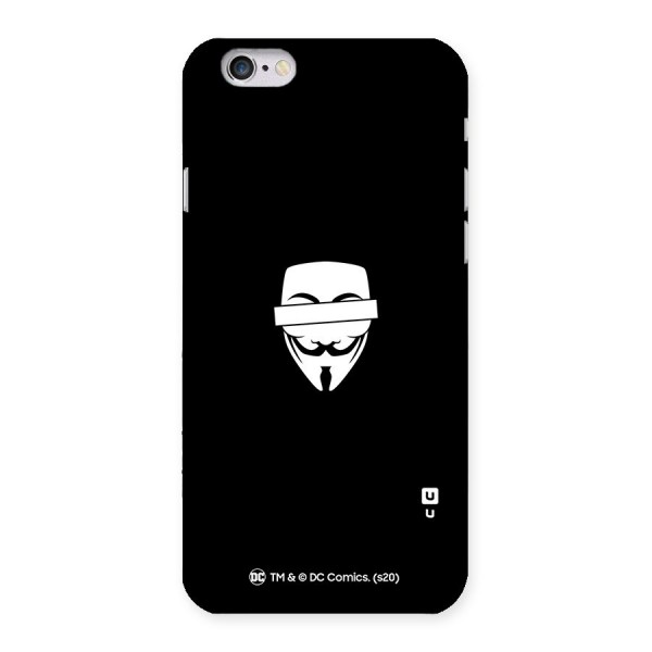 Vendetta Minimal Mask Back Case for iPhone 6 6S
