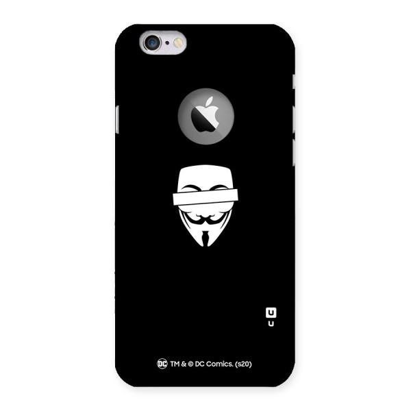 Vendetta Minimal Mask Back Case for iPhone 6 Logo Cut