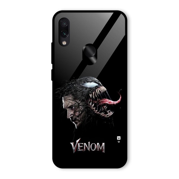 Venom Rage Glass Back Case for Redmi Note 7S