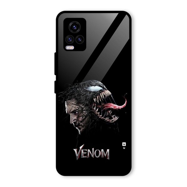 Venom Rage Glass Back Case for Vivo V20 2021