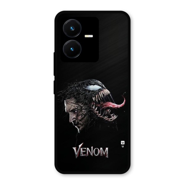 Venom Rage Metal Back Case for Vivo Y22