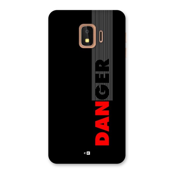 Vertical Danger Back Case for Galaxy J2 Core