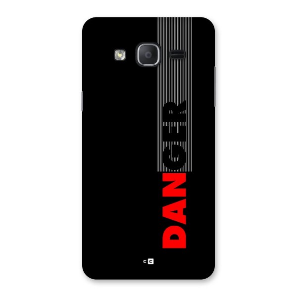Vertical Danger Back Case for Galaxy On7 Pro
