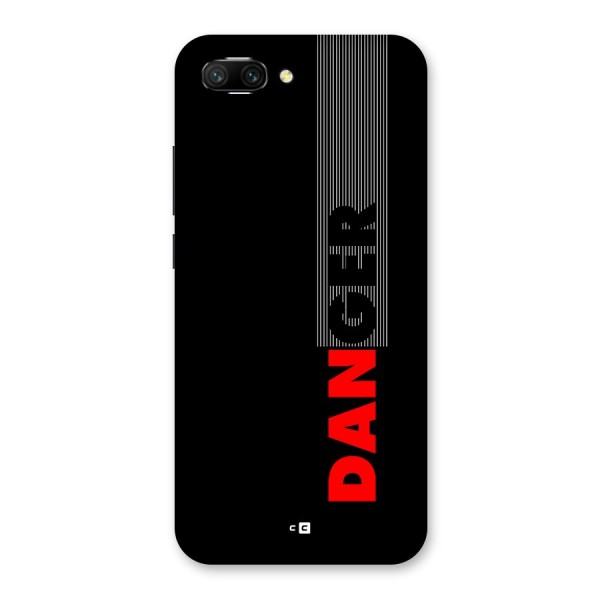 Vertical Danger Back Case for Honor 10