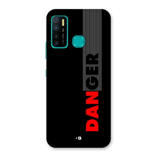 Vertical Danger Back Case for Infinix Hot 9 Pro