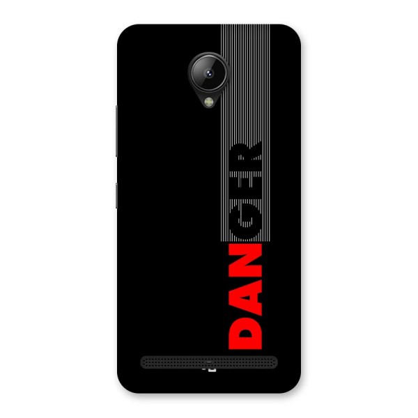 Vertical Danger Back Case for Lenovo C2