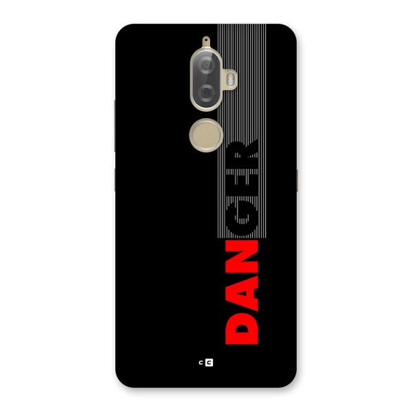 Vertical Danger Back Case for Lenovo K8 Plus