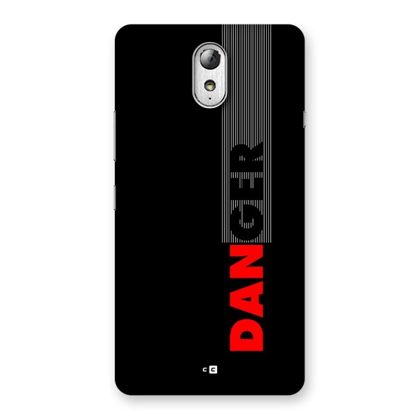 Vertical Danger Back Case for Lenovo Vibe P1M