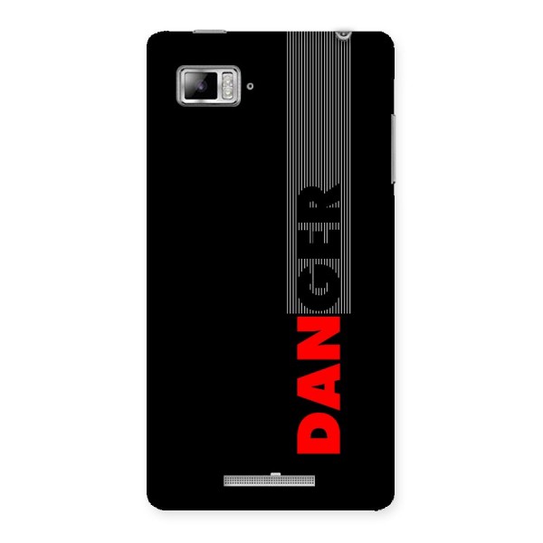 Vertical Danger Back Case for Lenovo Vibe Z K910