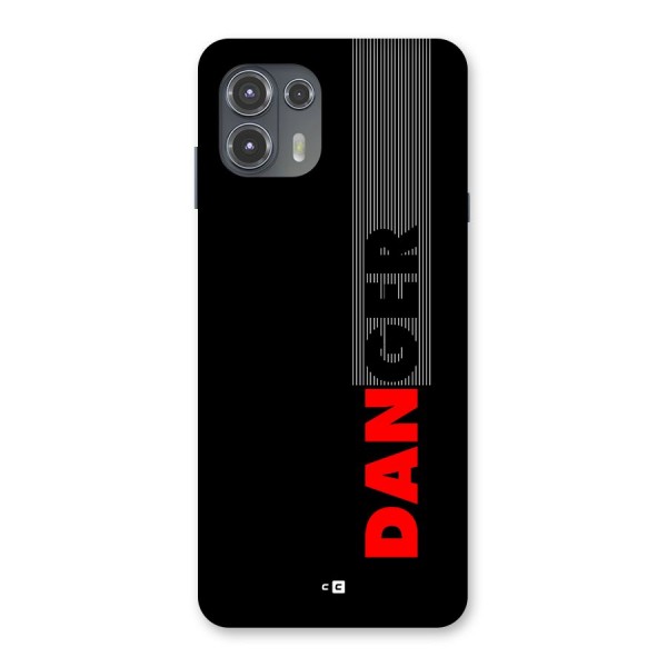 Vertical Danger Back Case for Motorola Edge 20 Fusion