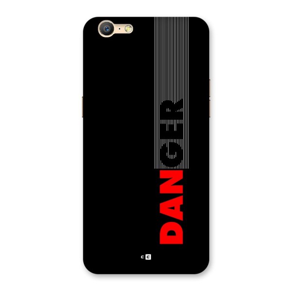 Vertical Danger Back Case for Oppo A39