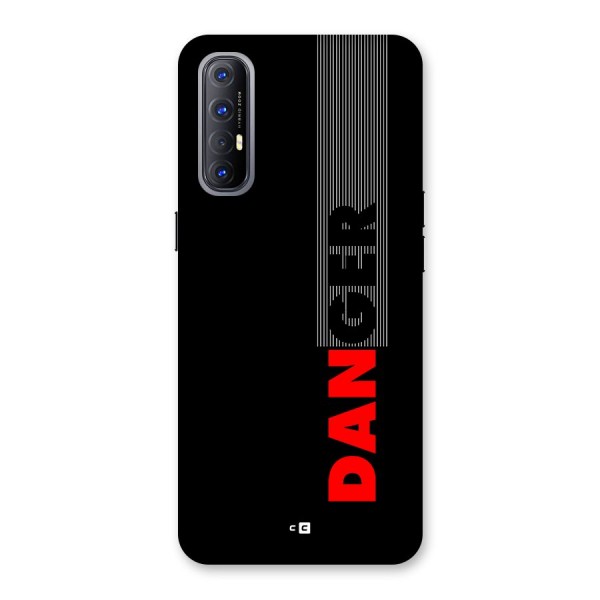 Vertical Danger Back Case for Oppo Reno3 Pro