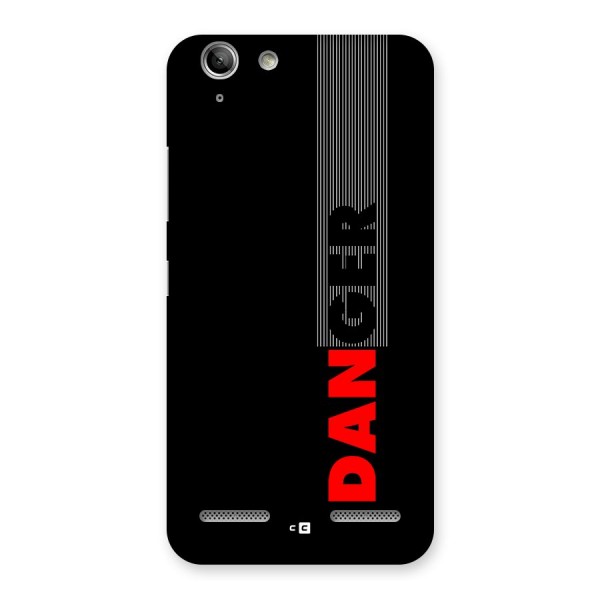 Vertical Danger Back Case for Vibe K5 Plus