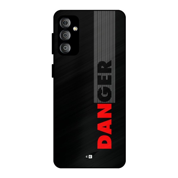 Vertical Danger Metal Back Case for Galaxy F23