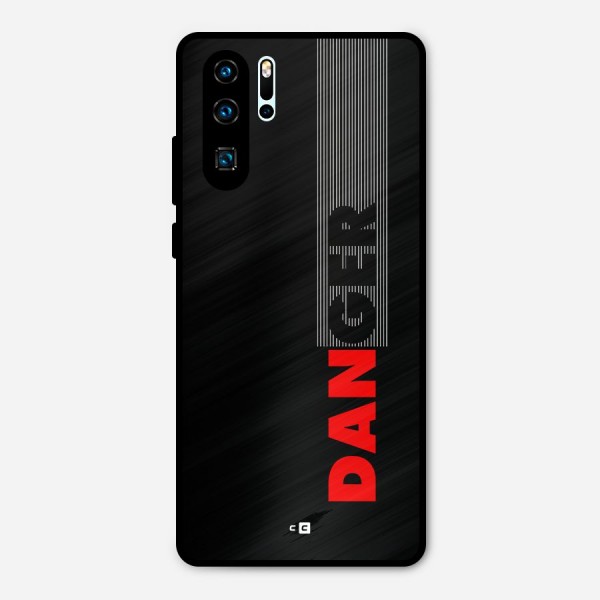 Vertical Danger Metal Back Case for Huawei P30 Pro