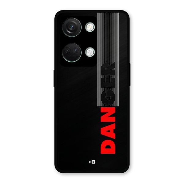 Vertical Danger Metal Back Case for OnePlus Nord 3