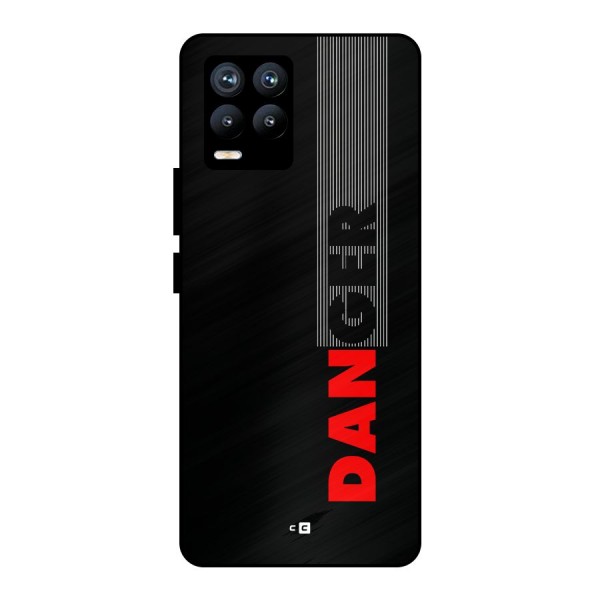 Vertical Danger Metal Back Case for Realme 8 Pro