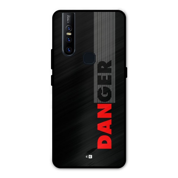 Vertical Danger Metal Back Case for Vivo V15