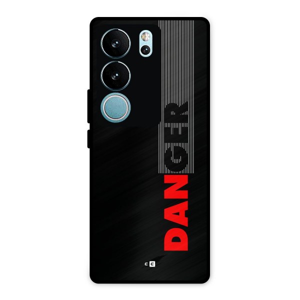 Vertical Danger Metal Back Case for Vivo V29