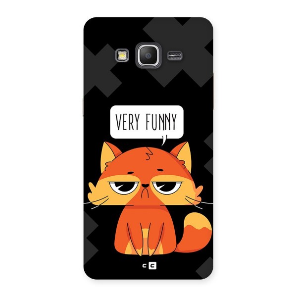 Very Funny Cat Back Case for Galaxy Grand Prime